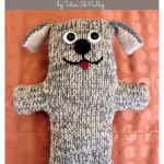 Stuffed Toy Dog Free Knitting Pattern