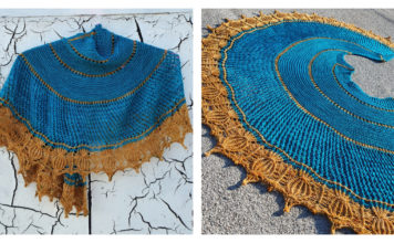 Τhe Nile Shawl Knitting Pattern