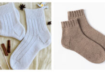 10+ Basic Socks Free Knitting Patterns