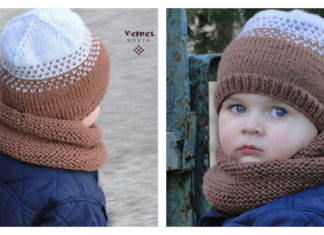 Ombre Toddler Hat Free Knitting Pattern
