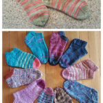 Remnant Socks Free Knitting Pattern