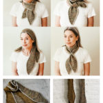 Schelpje Skinny Scarf Free Knitting Pattern and Video Tutorial