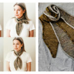 Schelpje Skinny Scarf Free Knitting Pattern and Video Tutorial