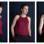 Clarckei  Summer Tank Top Free Knitting Pattern