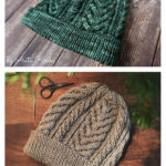 Lake Reed Beanie Free Knitting Pattern