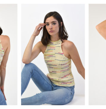 Zesty Tank Free Knitting Pattern