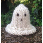 Halloween Ghost Free Knitting Pattern