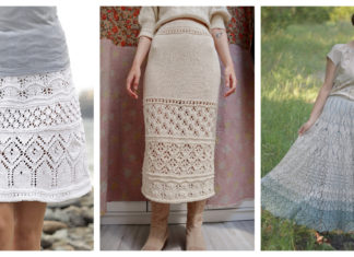 Lace Skirt Knitting Patterns