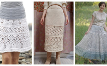 Lace Skirt Knitting Patterns