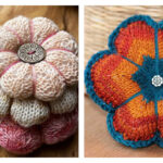 Pretty Pincushion Free Knitting Pattern