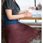 Simple Lace Edge Skirt Knitting Pattern