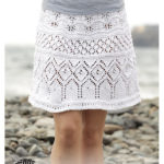 Summer Elegance Lace Skirt Free Knitting Pattern