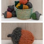 Acorns Free Knitting Pattern