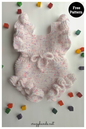 10+ Baby Romper Free Knitting Pattern - Page 2 of 3