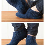 Chunky Slippers Free Knitting Pattern