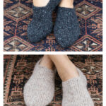 Cozy Slipper Socks Knitting Pattern