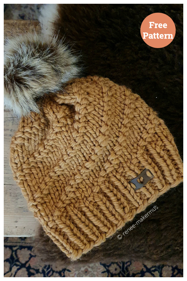 Falmouth Super Bulky Hat Free Knitting Pattern