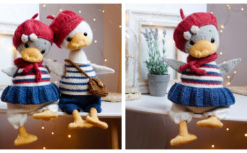 Goose Toy Knitting Pattern