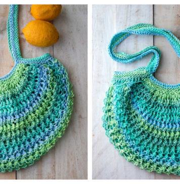 Market Bag Free Knitting Pattern