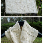 Nature Vivante Lace Cowl Free Knitting Pattern