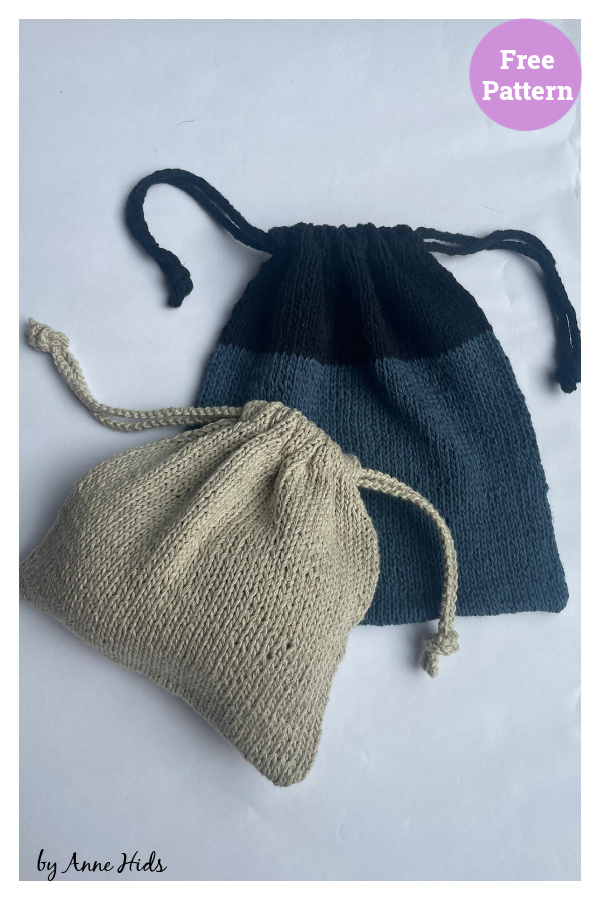 Arco Project Bag Free Knitting Pattern