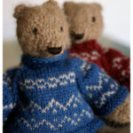 Bear in Sweater Free Knitting Pattern