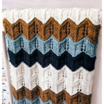 Chevron Baby Blanket Free Knitting Pattern