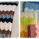 Chevron Baby Blanket Free Knitting Pattern