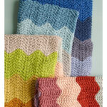 Chevron Baby Blanket in Serif Free Knitting Pattern
