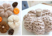 Chunky Small Pumpkins Free Knitting Pattern