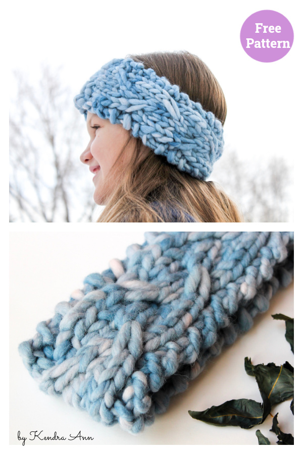 Hildy Headband Free Knitting Pattern