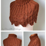 Irene Turtleneck Cowl Free Knitting Pattern