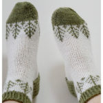 Pine Tree Socks Free Knitting Pattern