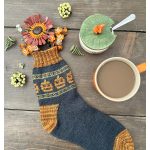 Pumpkin Socks Free Knitting Pattern