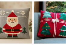 10+ Christmas Pillow Cushion Knitting Patterns