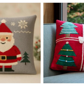 10+ Christmas Pillow Cushion Knitting Patterns 10+ Christmas Pillow Cushion Knitting Patterns