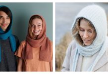 10+ Hood Scarf Free Knitting Patterns
