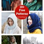 10+ Hood Scarf Free Knitting Patterns