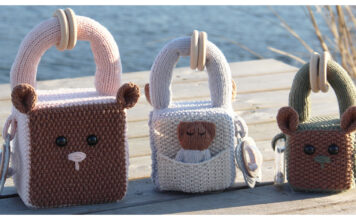 Activity Cubes Soft Toy Free Knitting Pattern