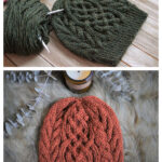 Blacksod Cable Hat Knitting Pattern