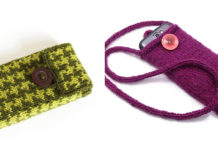 Cell Phone Bag Free Knitting Patterns