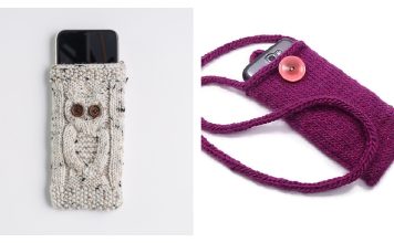 Cell Phone Bag Free Knitting Patterns