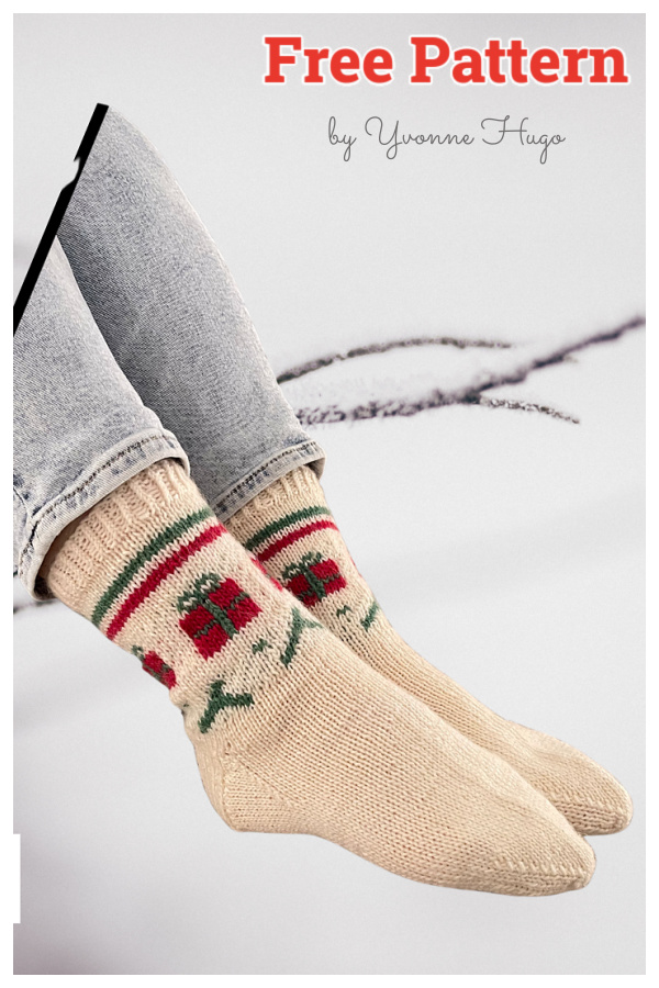 Christmas Socks Free Crochet Pattern