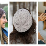 Easy Slouch Hat Free Knitting Pattern