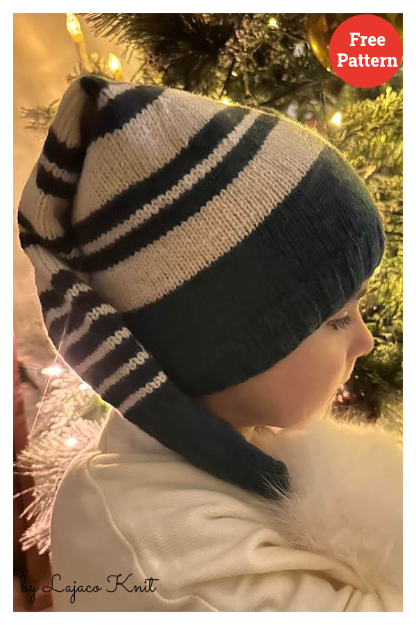 Elfa hat Pepper Minstrix Hat Free Knitting Pattern