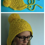Neon Ski Bonnet Free Knitting Pattern