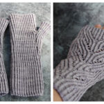 Pearl Mitts Free Knitting Pattern