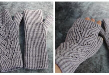 Pearl Mitts Free Knitting Pattern