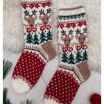 Rudolf Socks Free Knitting Pattern