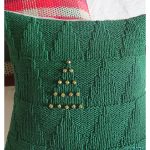 Tree Farm Pillow Free Knitting Pattern